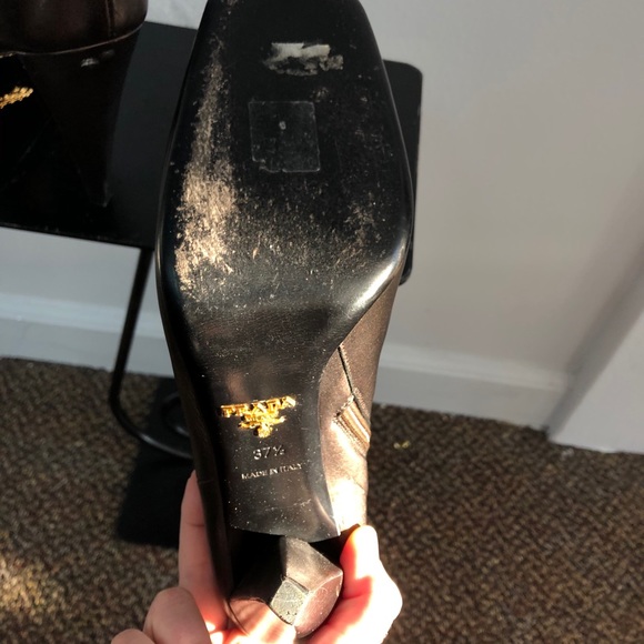 Prada Heeled Ankle Boots - Picture 5 of 6